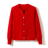 Women's Loose Thickened Knitted Sweater Cashmere Cardigan